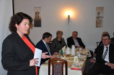 50 Jahre CDU-Stadtverband Lage  ein runder Geburtstag wird gefeiert - Kerstin Vieregge MdB berichtet von ihrer erfolgreichen Arbeit in Berlin.